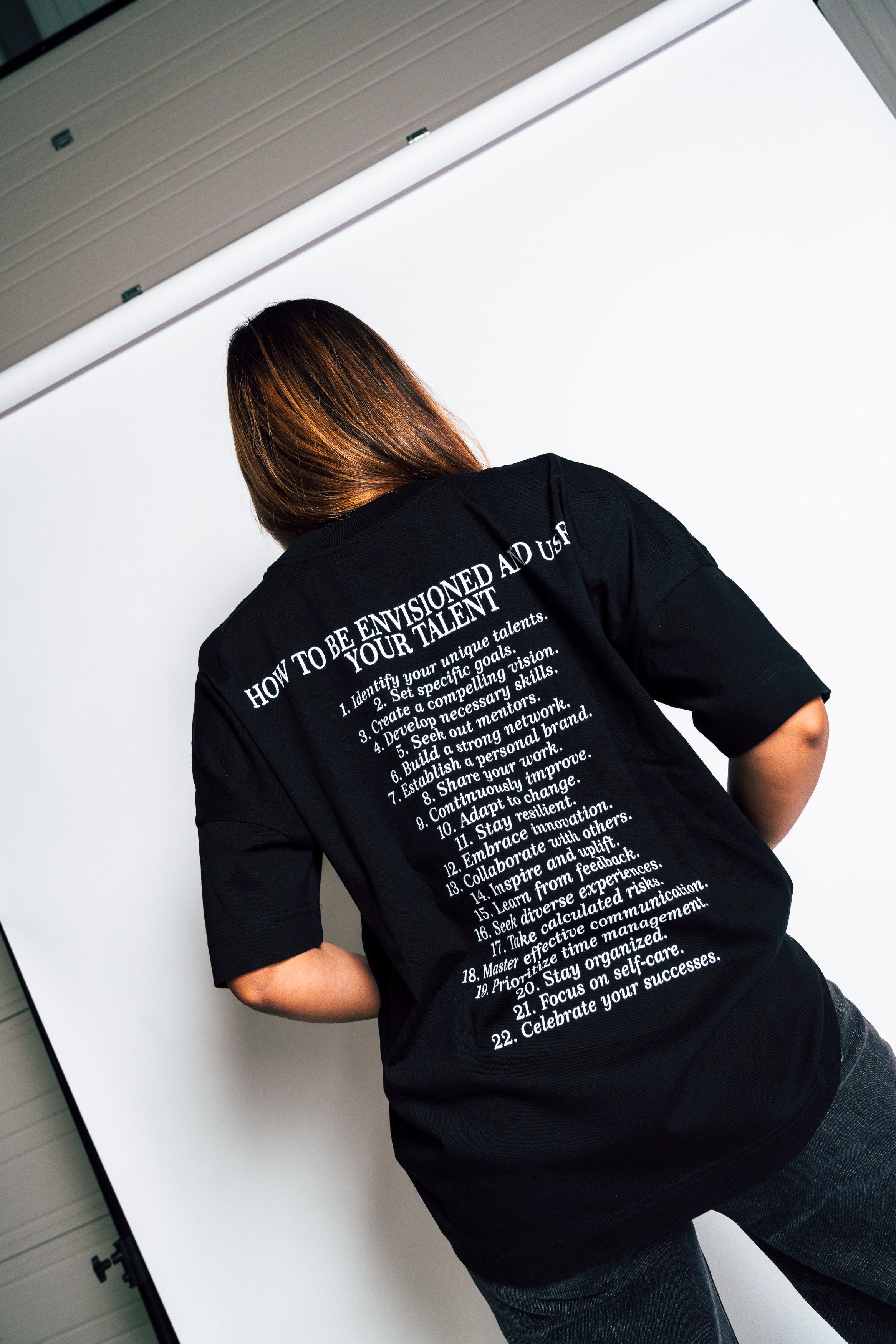 Oversized T-Shirt - World Tour Back Print