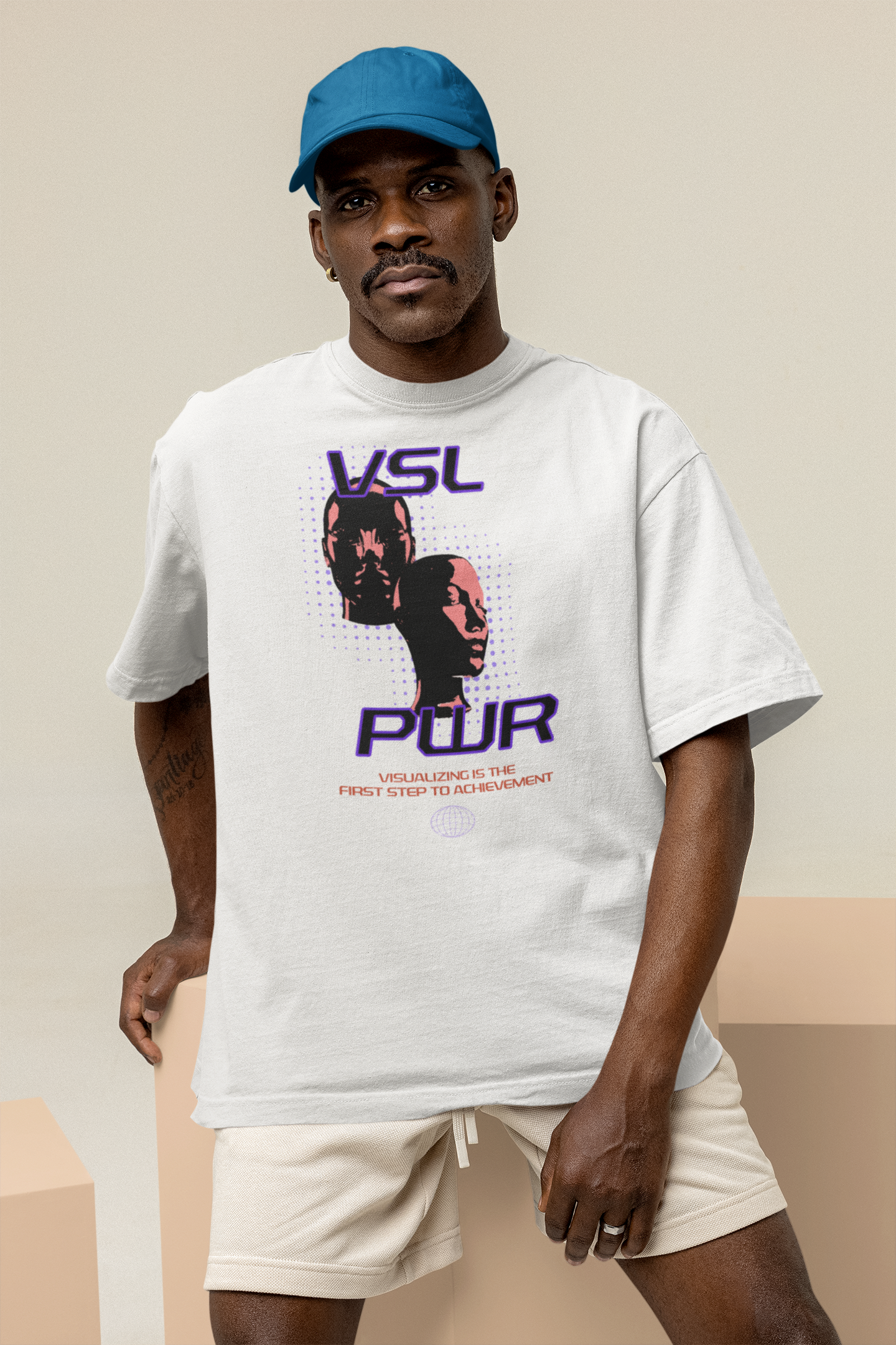 Visual Power Oversized T-Shirt