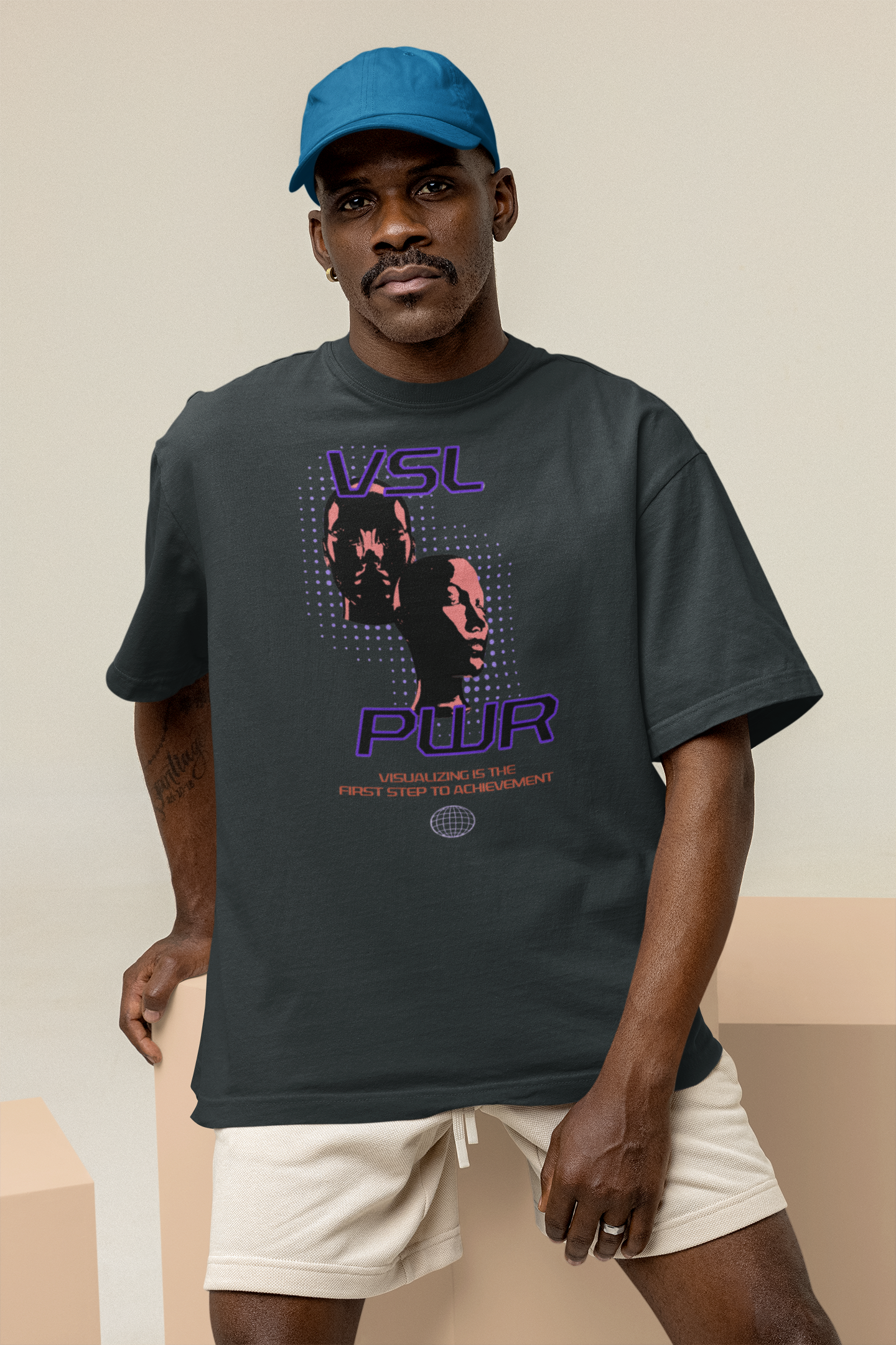 Visual Power Oversized T-Shirt